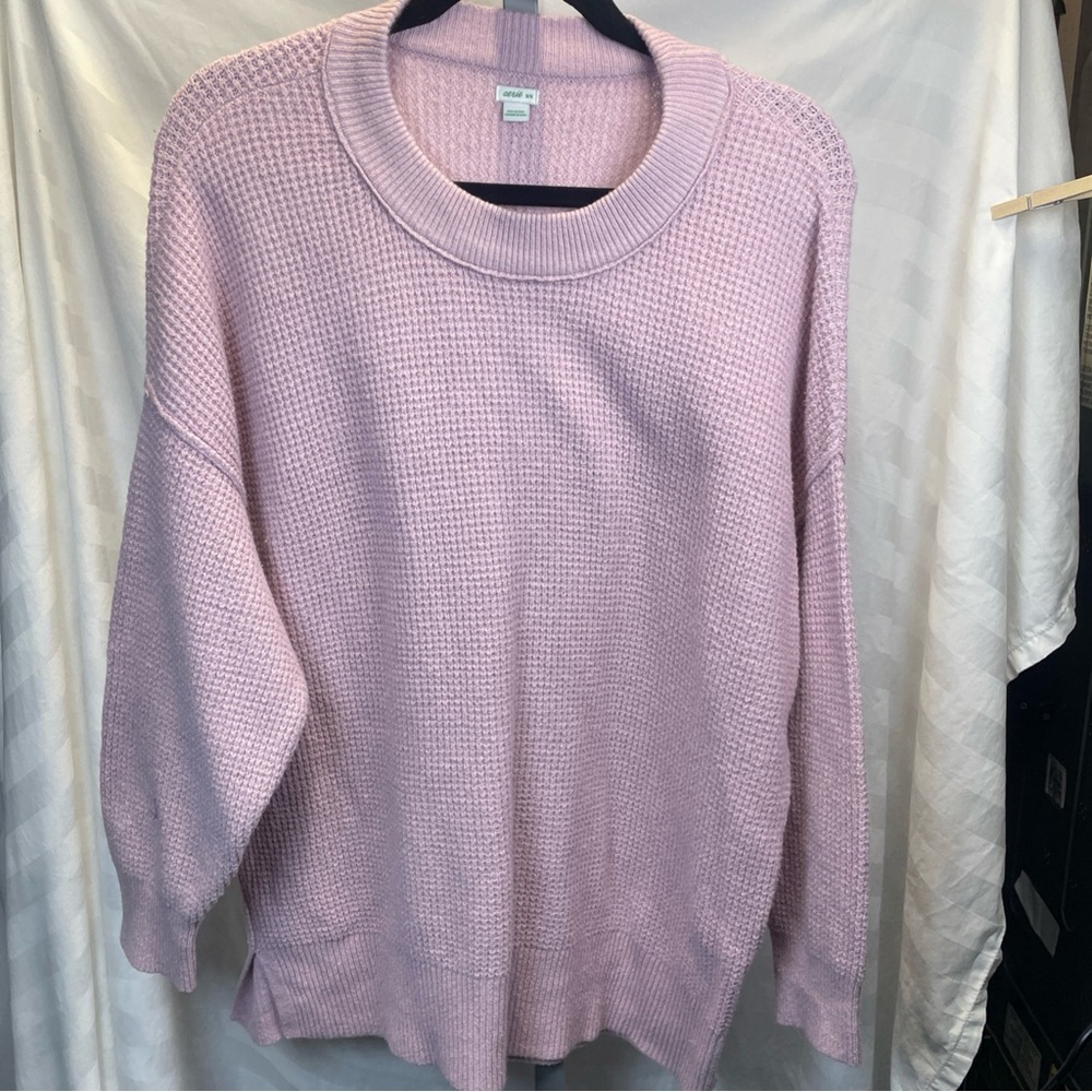 Aerie‎ Soft Lilac Crew Neck Sweater